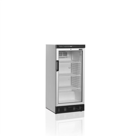 Kylskåp 215 L med glasdörr FS1220 inkl. 3 hyllor, Tefcold
