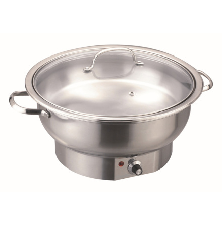 Chafing dish rund varm 3,8 L, Bartscher dim. 330x330x220 mm